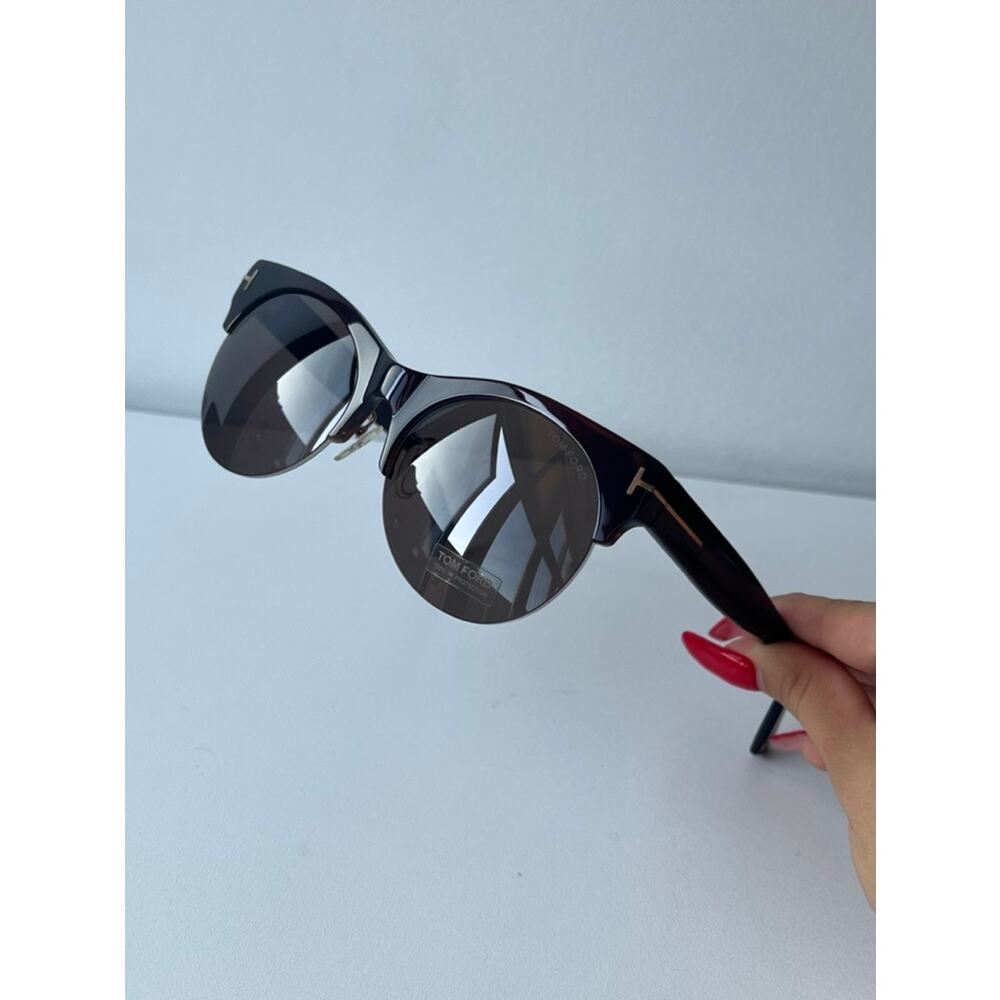 NEW Tom Ford TF9350 Sunglasses in Brown - Picture 4 of 6